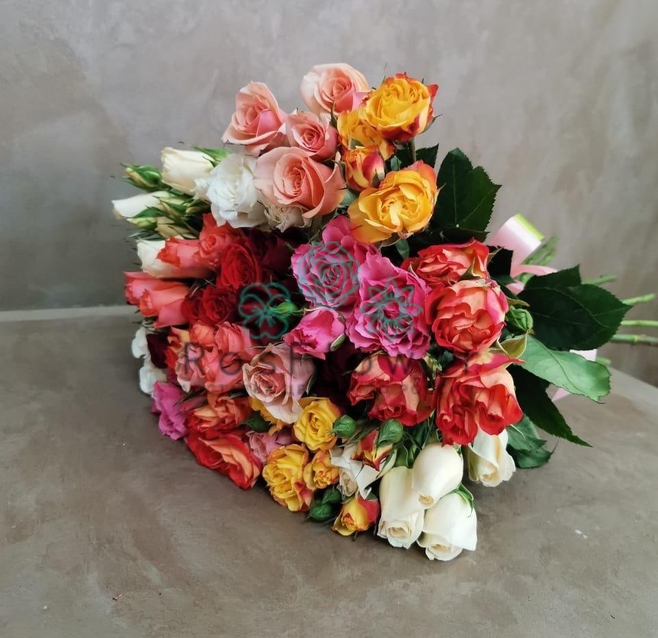 Букет цветов из: Розы в Лебяжье Курганской области