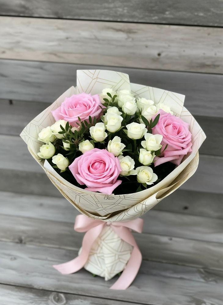 Букет цветов из: Розы в Лебяжье Курганской области