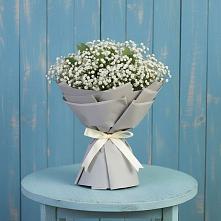 Букет цветов из:  Гипсофила в Лебяжье Курганской области