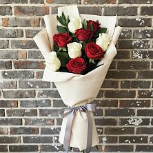 Букет цветов из:  Розы в Лебяжье Курганской области