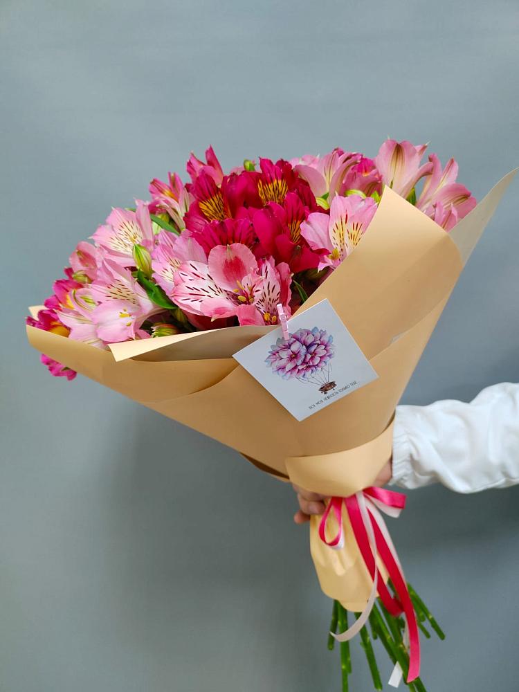 Букет цветов из: Альстромерии в Лебяжье Курганской области