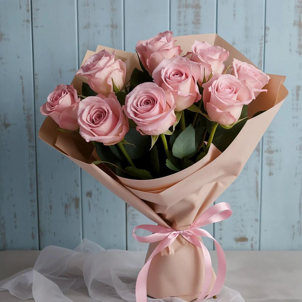 Букет цветов из: Розы в Лебяжье Курганской области