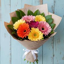 Букет цветов из:  Герберы в Лебяжье Курганской области