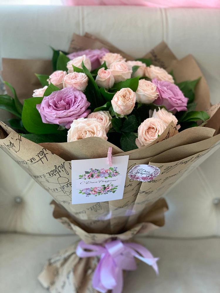 Букет цветов из: Розы в Лебяжье Курганской области