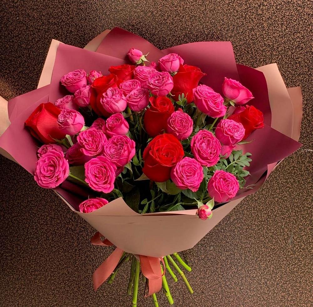 Букет В объятьях нежности в Лебяжье Курганской области