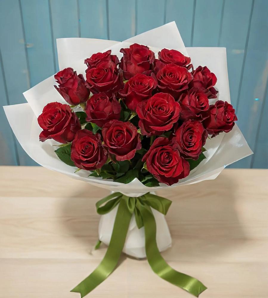 Букет Красные розы в Лебяжье Курганской области