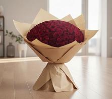 Букет 101 Красная роза в Лебяжье Курганской области