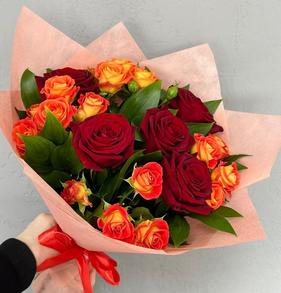 Букет Любовь и восторг в Лебяжье Курганской области