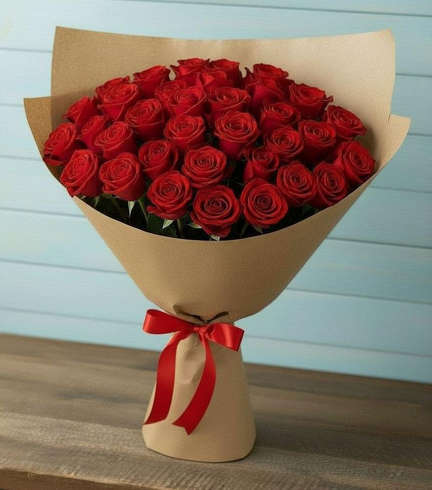 Букет Красные розы Милано в Лебяжье Курганской области