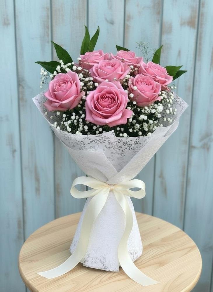 Букет цветов из: Розы в Лебяжье Курганской области
