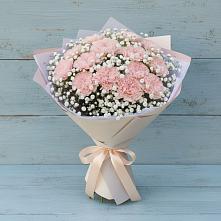 Букет цветов из:  Гвоздики в Лебяжье Курганской области