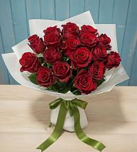 Букет Красные розы в Лебяжье Курганской области