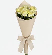 Букет цветов из:  Розы в Лебяжье Курганской области