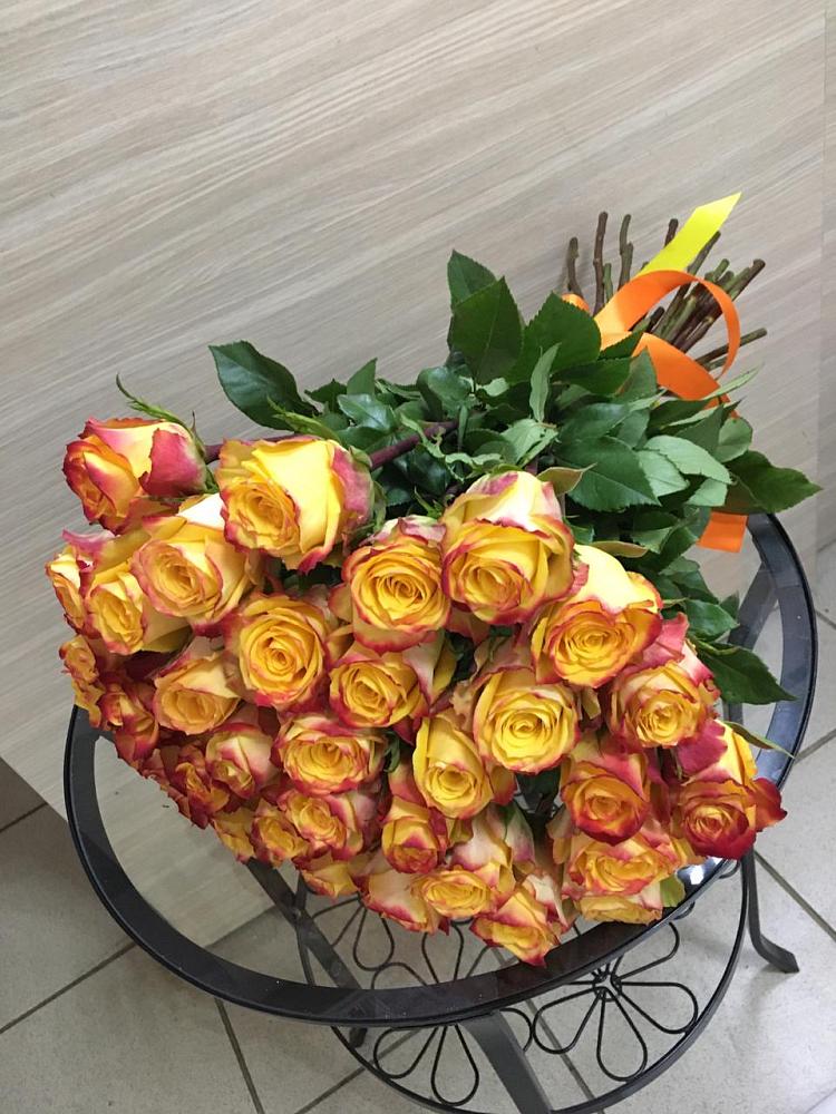 Букет Желтые розы в Лебяжье Курганской области