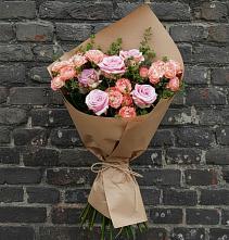 Букет цветов из:  Розы в Лебяжье Курганской области