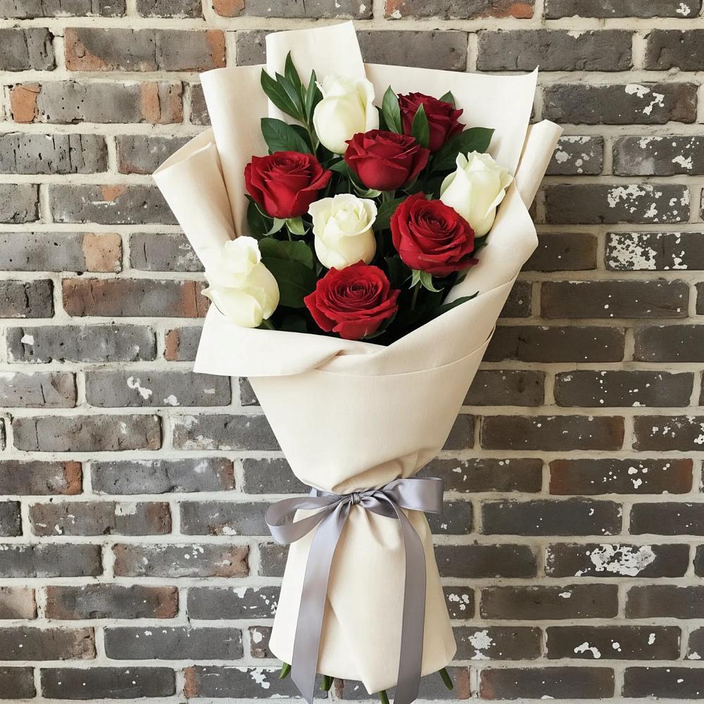 Букет цветов из: Розы в Лебяжье Курганской области