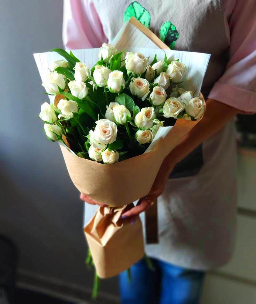 Букет цветов из: Розы в Лебяжье Курганской области