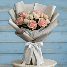 Букет цветов из:  Розы #REPLACE_PRED# Лебяжье Курганской области