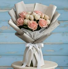 Букет цветов из:  Розы в Лебяжье Курганской области
