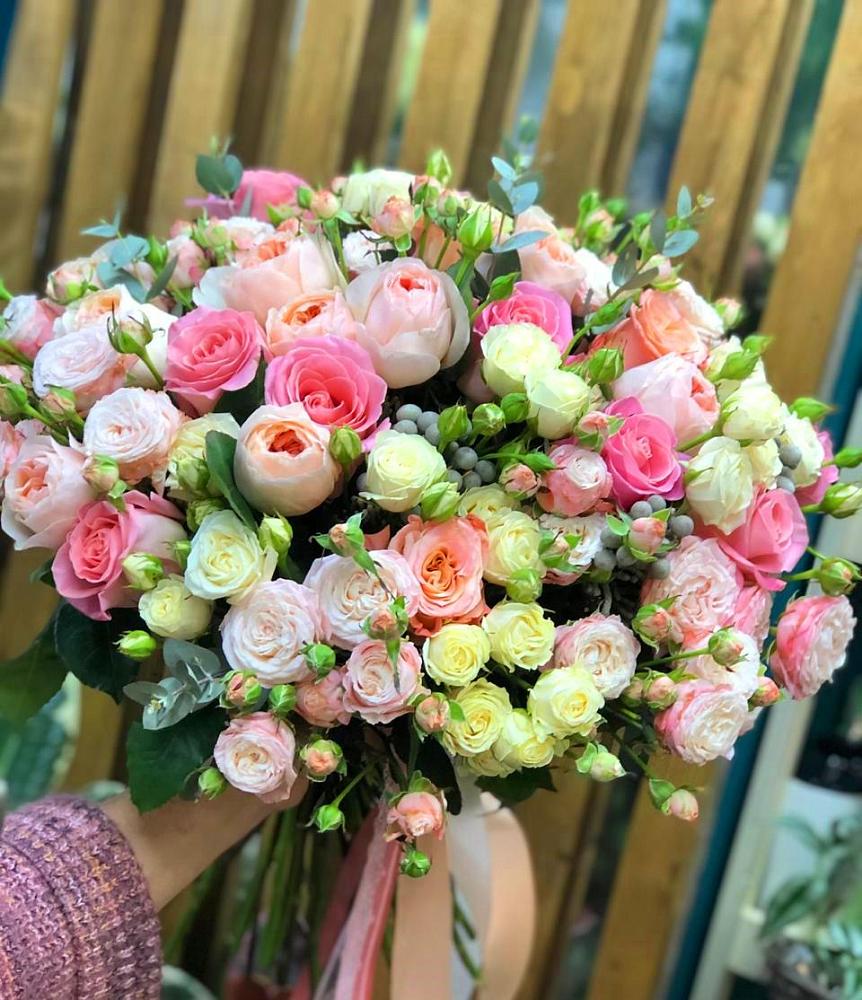 Букет цветов из: Розы в Лебяжье Курганской области