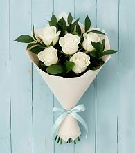 Букет цветов из:  Розы в Лебяжье Курганской области