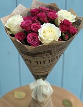 Букет цветов из:  Розы #REPLACE_PRED# Лебяжье Курганской области