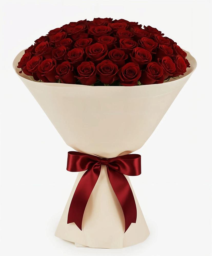 Букет 101 Бордовая роза Блэк Бакарра в Лебяжье Курганской области