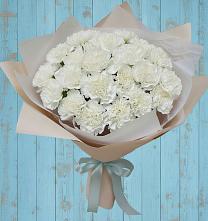 Букет цветов из:  Гвоздики в Лебяжье Курганской области