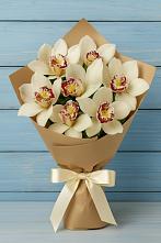 Букет цветов из:  Орхидеи и Розы #REPLACE_PRED# Лебяжье Курганской области